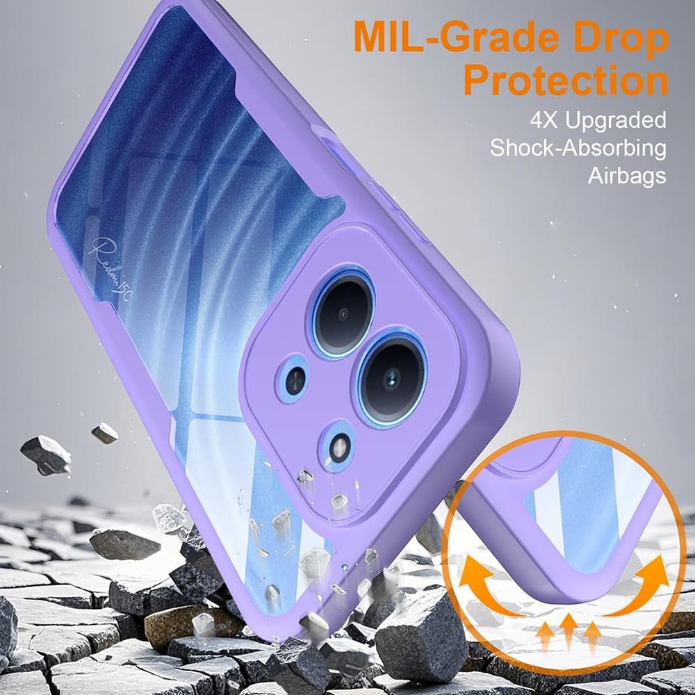 Techsuit ColorVerse 360 Series - θήκη για Xiaomi Redmi 15C / 4G 5G - Πολύχρωμο 2