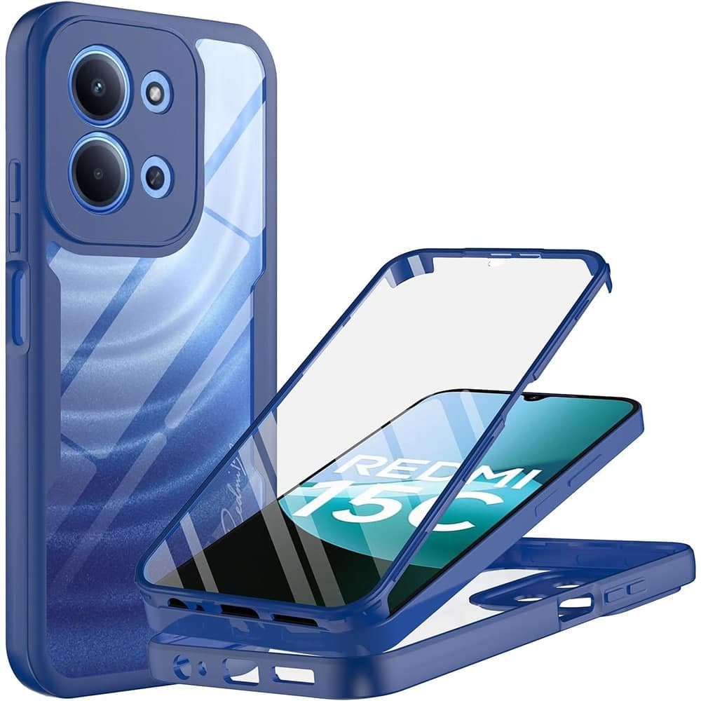 Techsuit ColorVerse 360 Series - θήκη για Xiaomi Redmi 15C / 4G 5G - Διάφανο