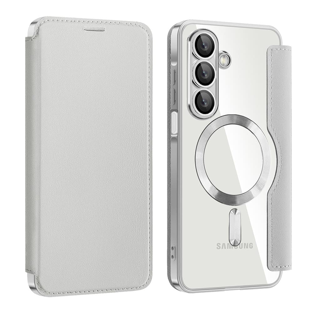 Techsuit SmartMag Book - θήκη για Samsung Galaxy A17 5G - Γκρι