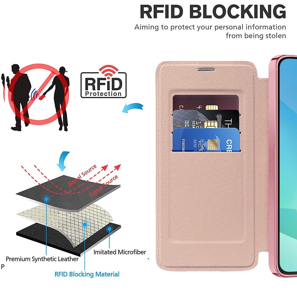 Techsuit SmartMag - θήκη για Samsung Galaxy A17 / 5G 4G - Ροζ 3