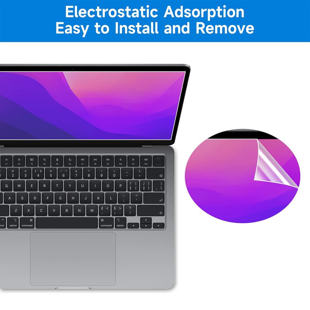 Techsuit -  Visionprox Anti-Blue Light - Macbook Pro 13" (2016/2018/2019/2020/2022) - Matte Clear 3