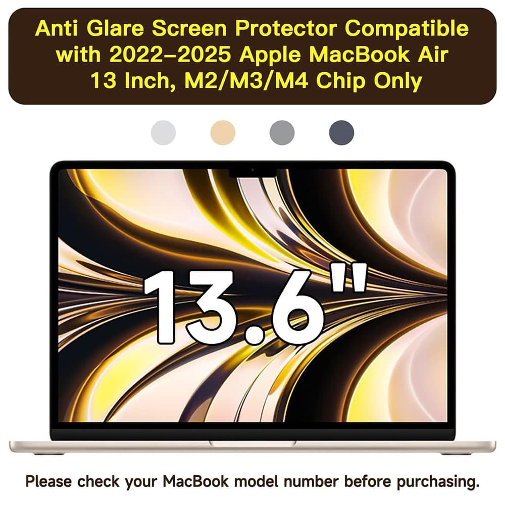 Techsuit -  Visionprox Anti-Blue Light - Macbook Air 13" 2025 - Matte Clear 6