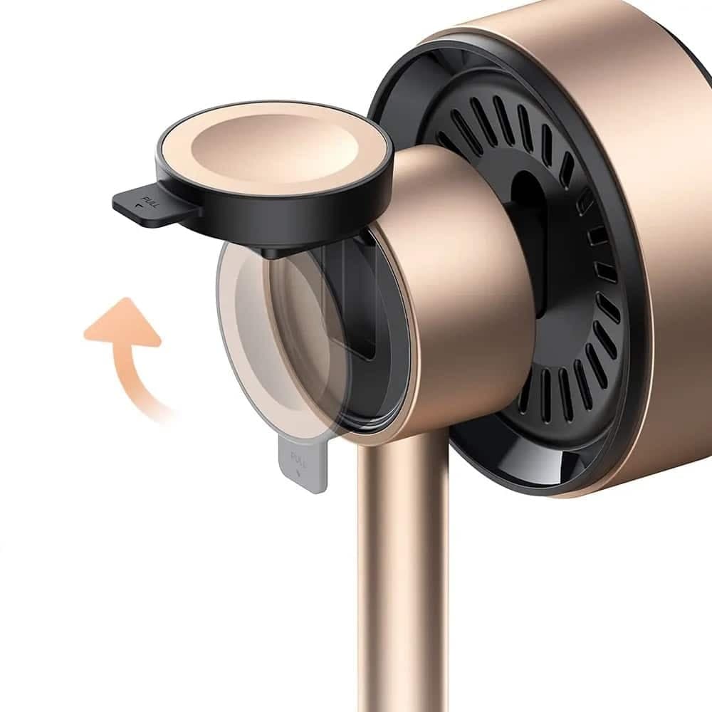 Mcdodo - Wireless Charging Station Black Swan Series (ch-2463) - Magnetic, For iPhone/iwatch/earbuds, 22.5w, Qi2 - Gold 3