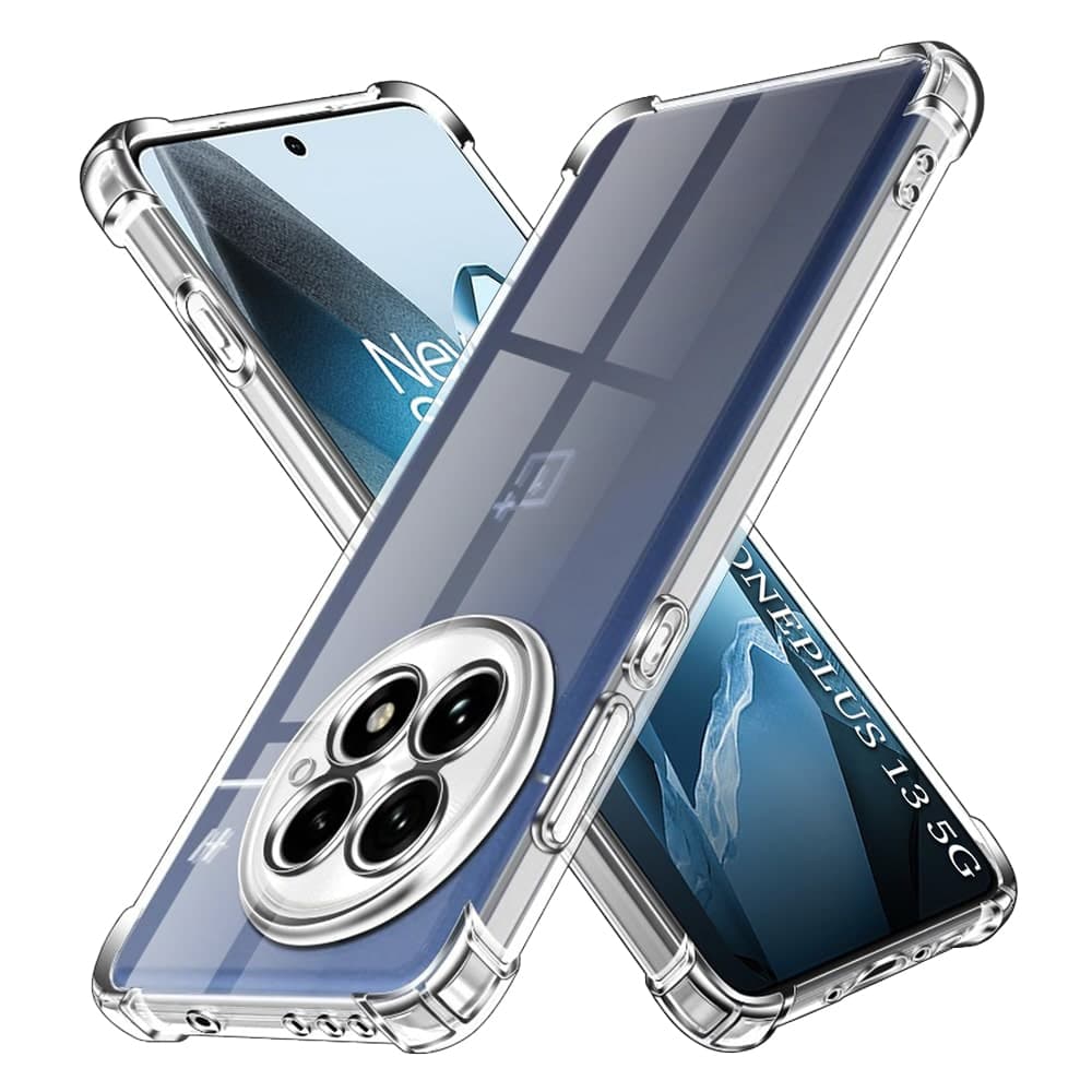 Techsuit - Shockproof Clear Silicone - Oneplus 13 - Διάφανο