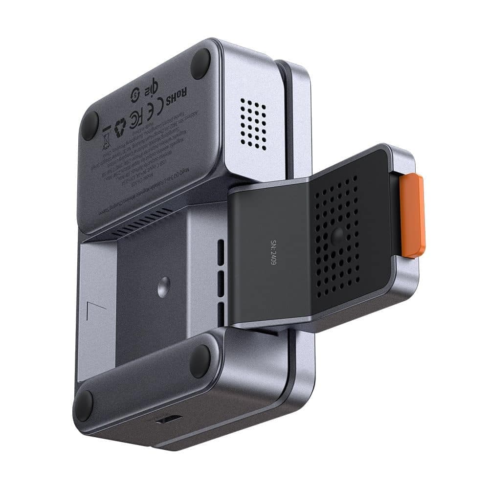 Mcdodo - Wireless Charging Station (ch-5192) - With Wall Charger + Type-C Καλώδιο, Qi2, 22.5w, Magq - Grey 2