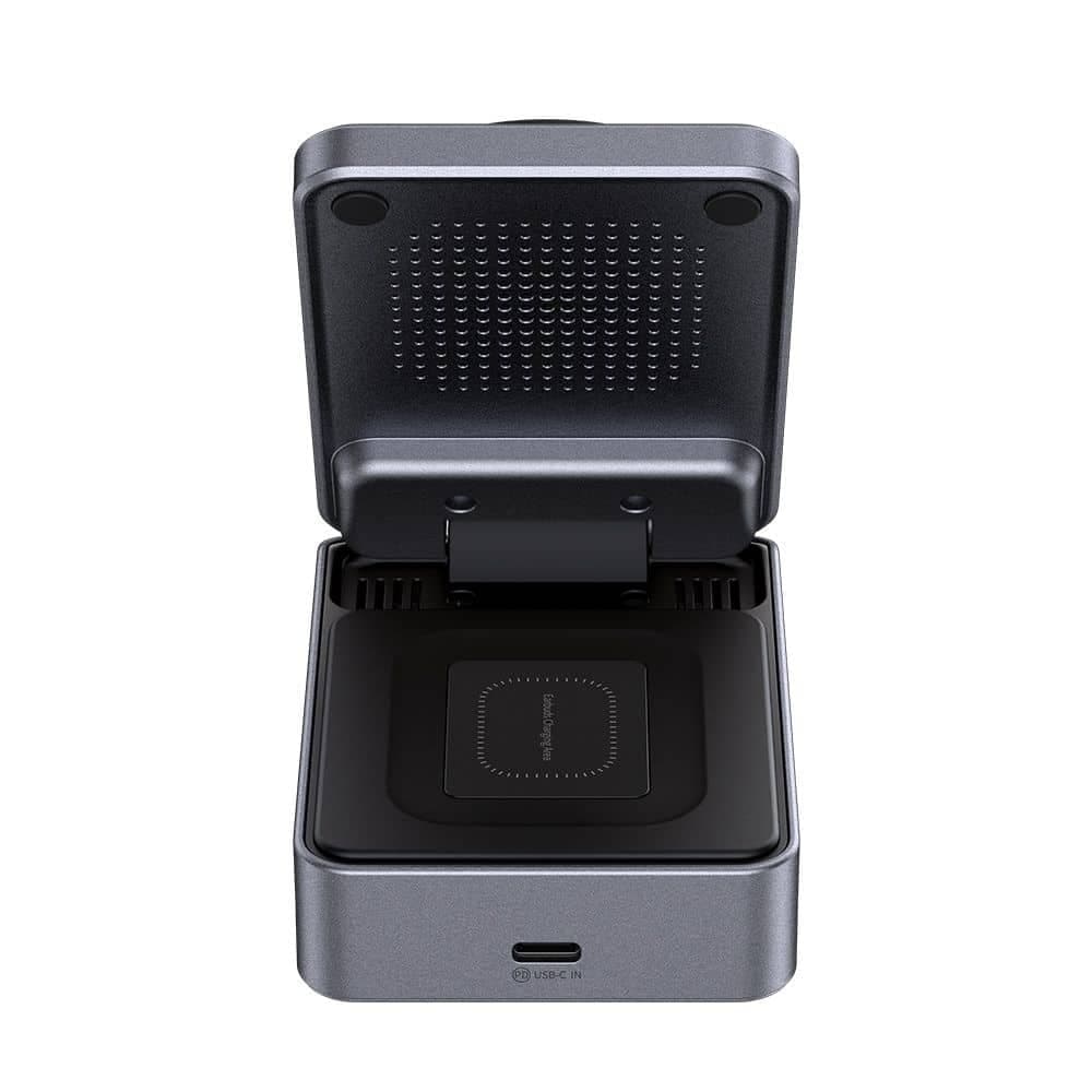 Mcdodo - Wireless Charging Station (ch-5192) - With Wall Charger + Type-C Καλώδιο, Qi2, 22.5w, Magq - Grey 3