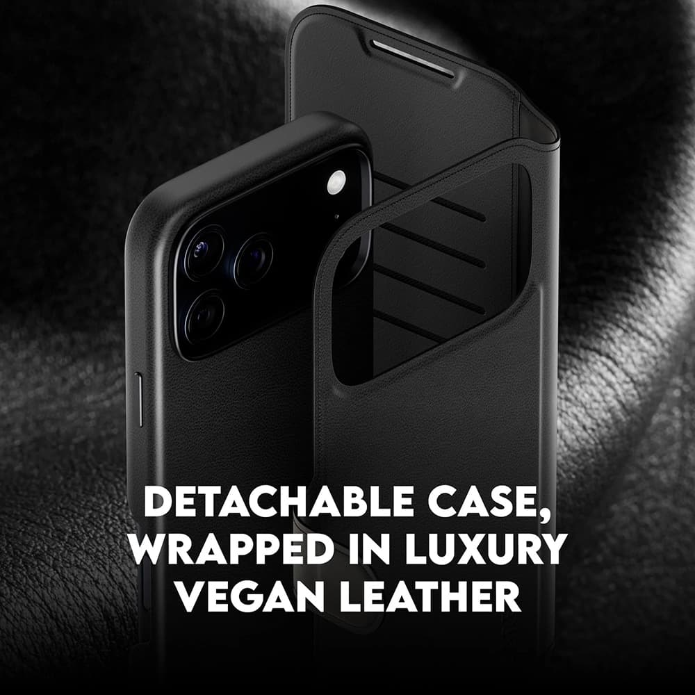 PanzerGlass® CARE Feature MagSafe Case Tango Two-in-One Wallet - θήκη για Apple iPhone 17 Pro Max - Μαύρο 7