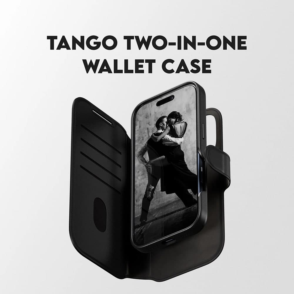 PanzerGlass® CARE Feature MagSafe Case Tango Two-in-One Wallet - θήκη για Apple iPhone 17 Pro - Μαύρο 3