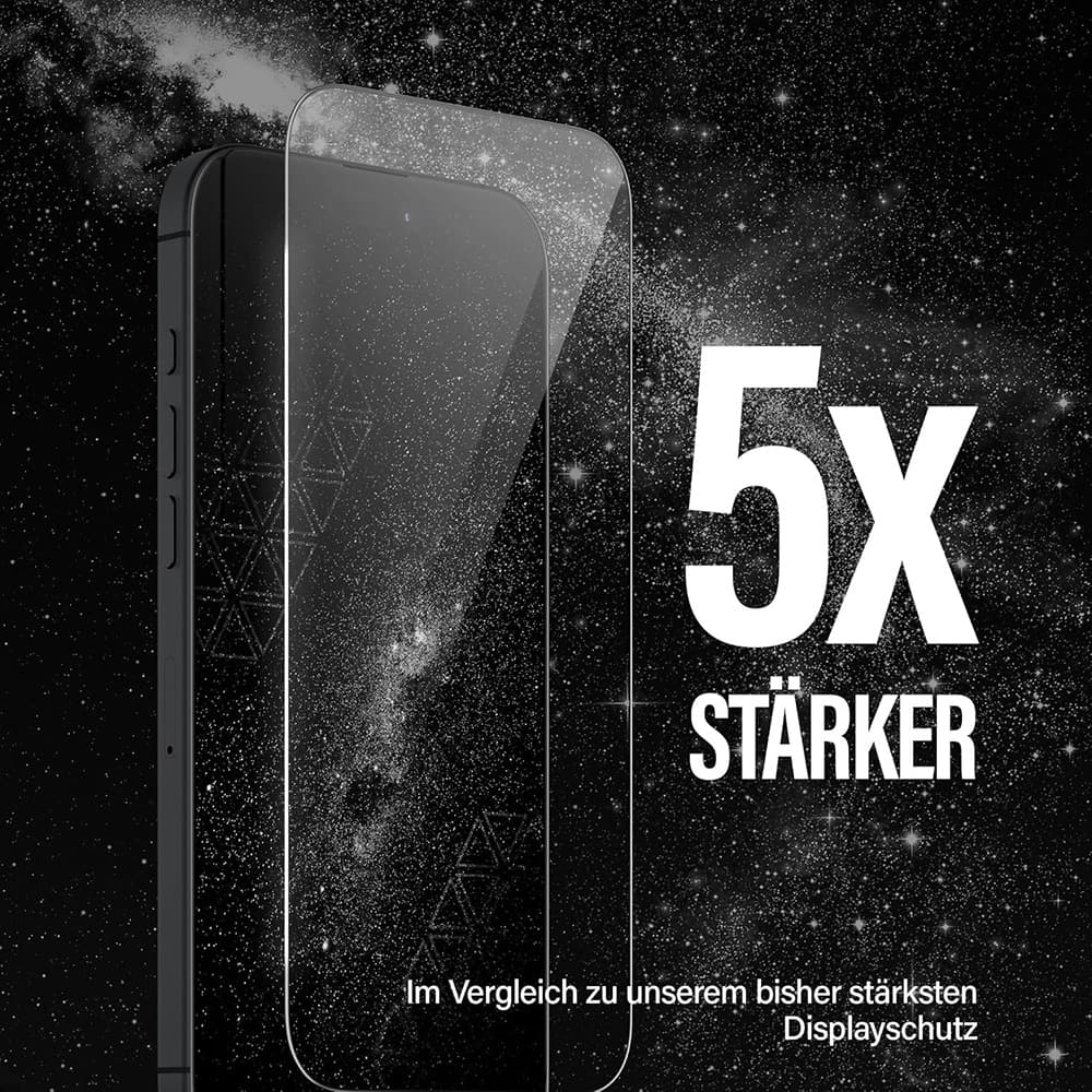 Panzerglass® - Ultra-Wide Fit Ceramic Ii Screen Protector W. Easyaligner - iPhone 17 Pro - Black 7