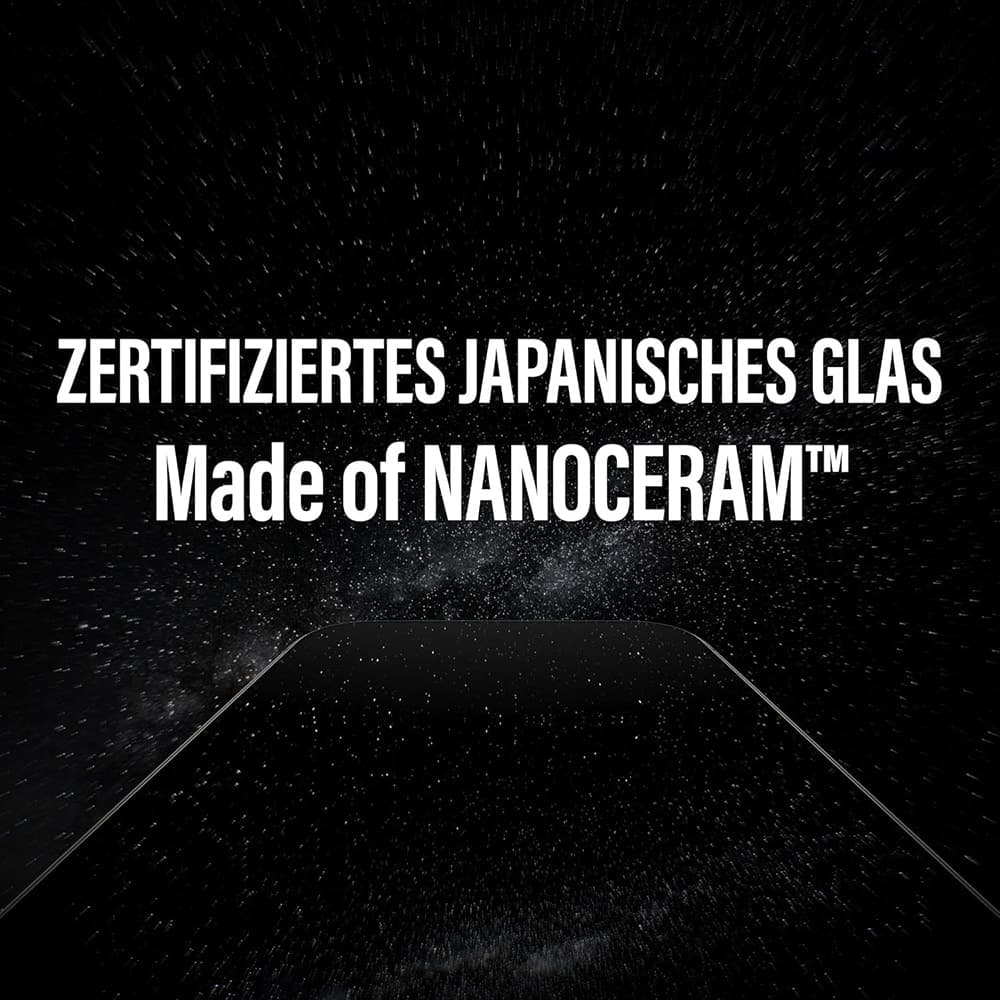 Panzerglass® - Ultra-Wide Fit Ceramic Ii Screen Protector W. Easyaligner - iPhone 17 Pro - Black 5