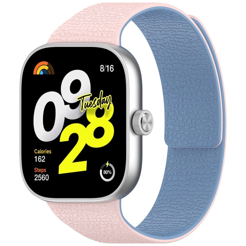 Techsuit - Watchband (w016) - Xiaomi Smart Band 9 Pro / 8 Pro / Redmi Watch 4 / Watch 5 - Pink / Blue