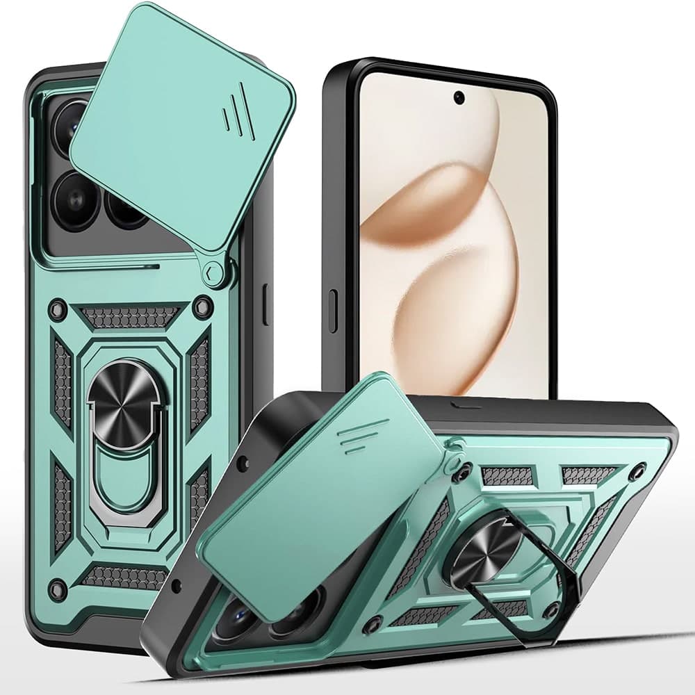 Techsuit CamShield Series - θήκη για Honor 400 Smart / 4G X7d - Πράσινο