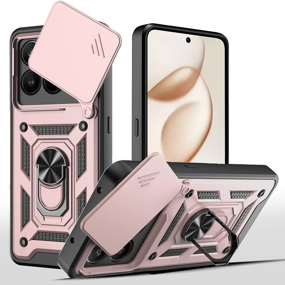 Techsuit CamShield Series - θήκη για Honor 400 Smart - Ροζ