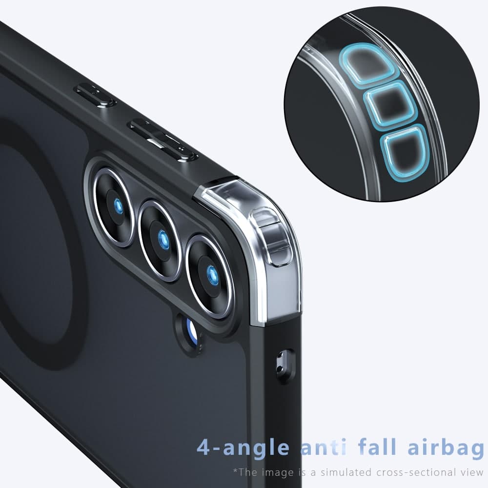 Techsuit PureFrost - θήκη για Samsung Galaxy A07 4G - Μαύρο 3
