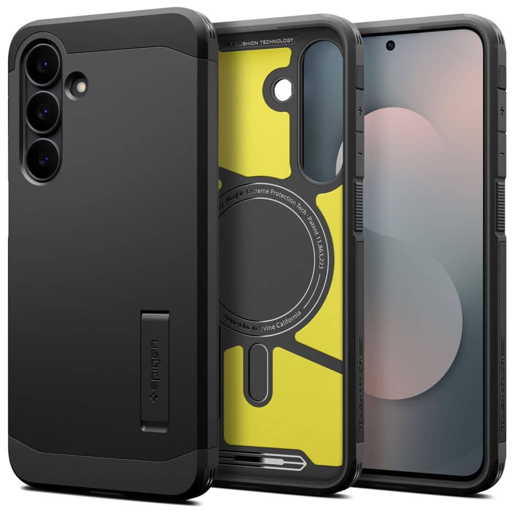 Spigen Tough Armor - θήκη για Samsung Galaxy S25 FE - Μαύρο 2