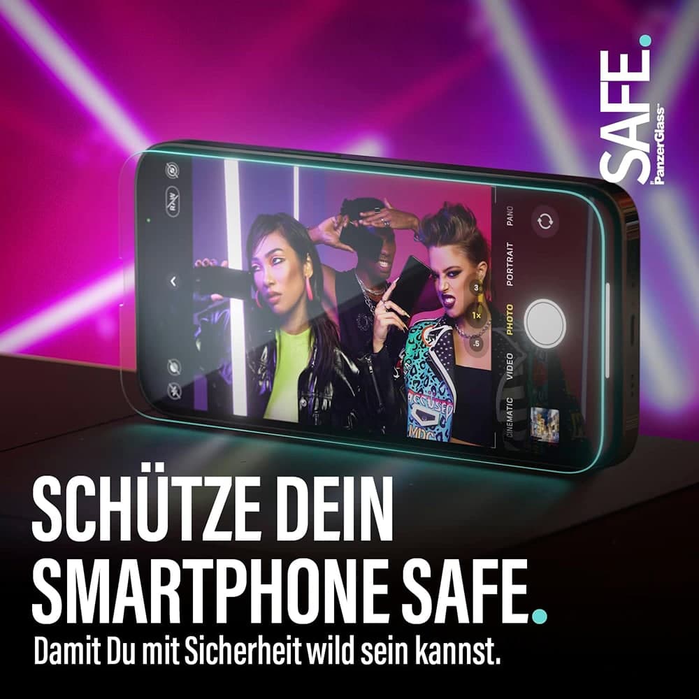 Panzerglass® - Safe. Ultra-Wide Fit Screen Protector W. Aligner - Samsung Galaxy S24 Fe - Clear 5