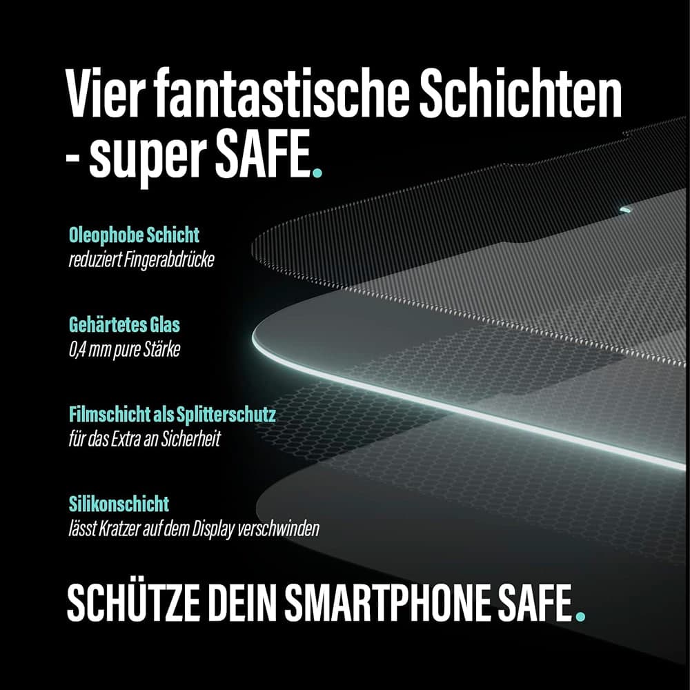 Panzerglass® - Safe. Ultra-Wide Fit Screen Protector W. Aligner - Samsung Galaxy S24 Fe - Clear 6