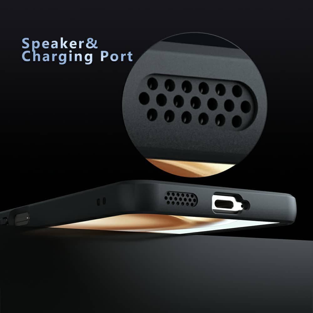 Techsuit PureFrost - θήκη για Honor 400 Smart / 4G X7d - Μαύρο 4