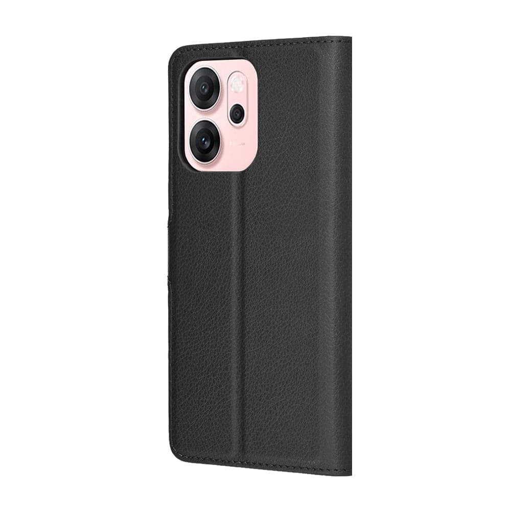 Techsuit Leather Folio - θήκη για Oppo Reno14 / F FS 5G - Μαύρο 5