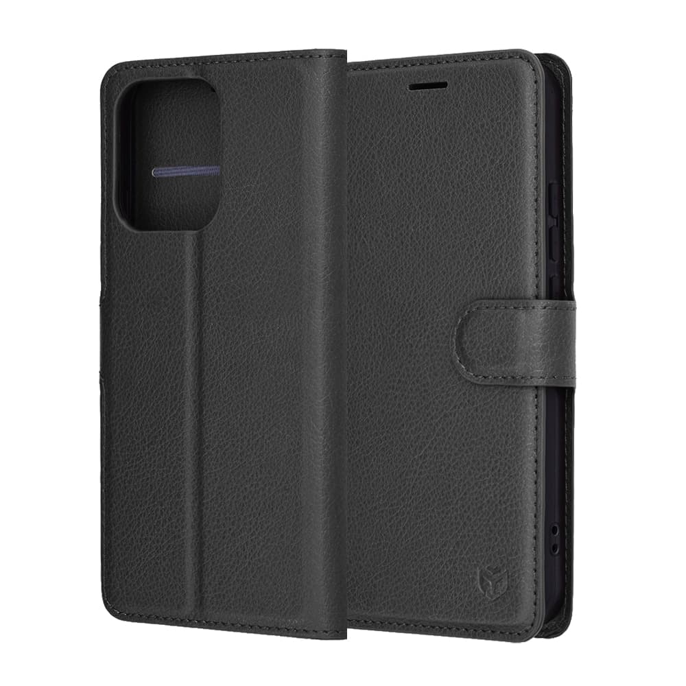 Techsuit Leather Folio - θήκη για Oppo Reno14 / F FS 5G - Μαύρο 6