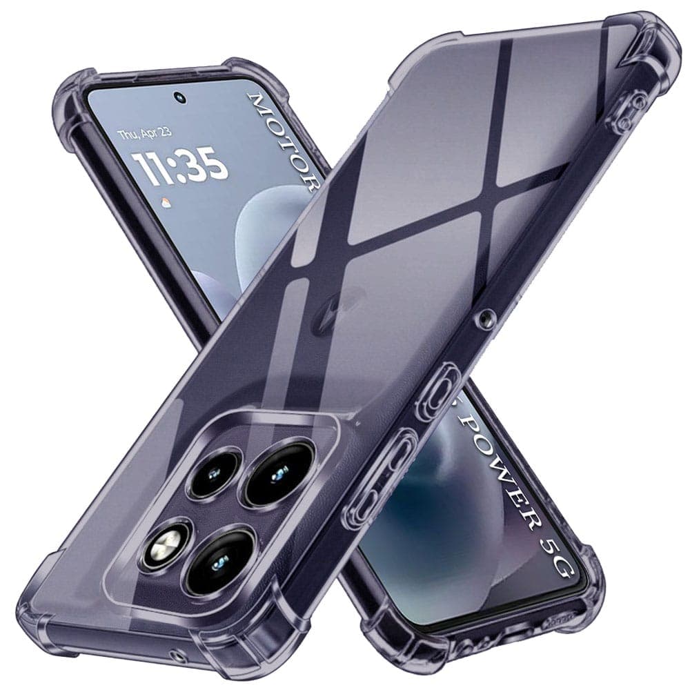 Techsuit Shockproof Clear Silicone - θήκη για Motorola Moto G86 Power - Διάφανο