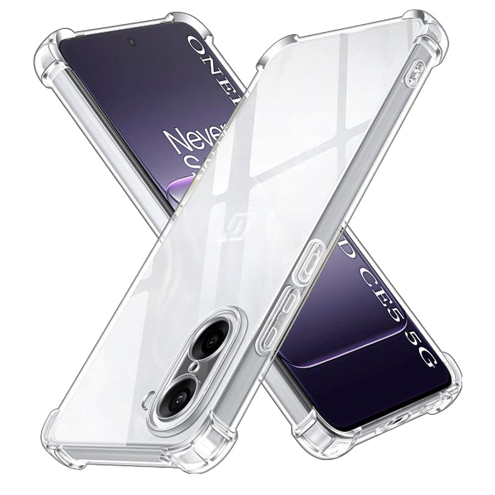 Techsuit Shockproof Clear Silicone - θήκη για Oneplus Nord CE5 - Διάφανο