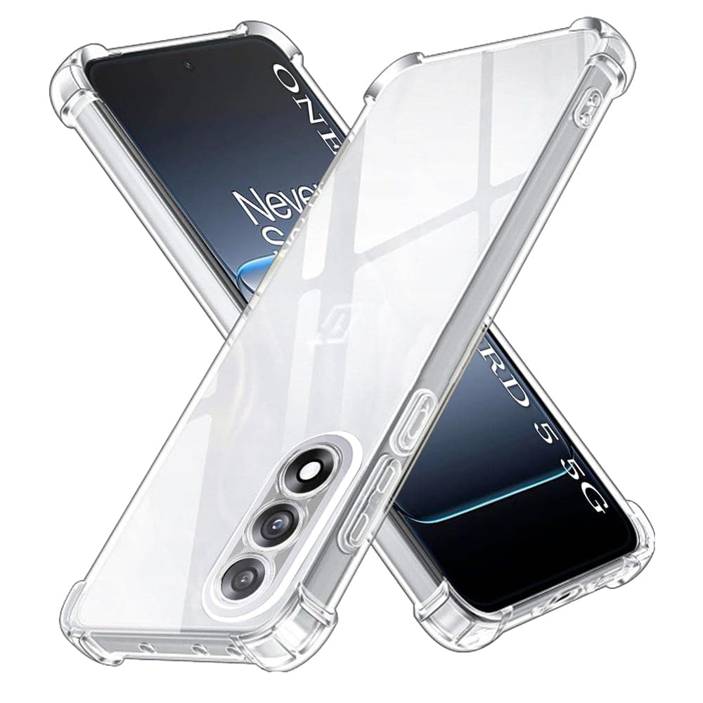 Techsuit Shockproof Clear Silicone - θήκη για Oneplus Nord 5 - Διάφανο