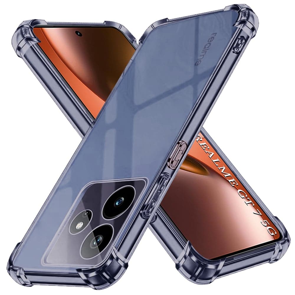Techsuit Shockproof Clear Silicone - θήκη για Realme GT 5G - Διάφανο