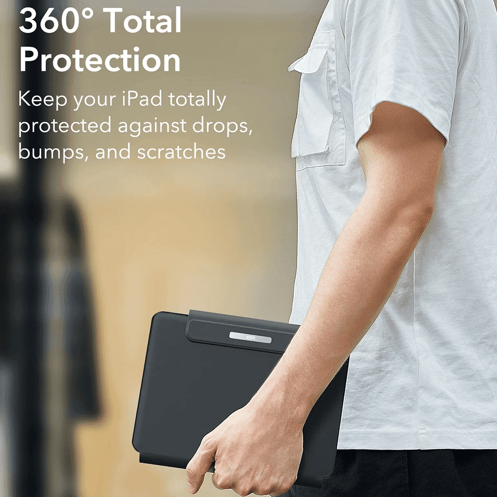 ESR - Μαγνητικό Πληκτρολόγιο Rebound - iPad 10 (2022) 10.9 / 11 (2025) - Μαύρο 8