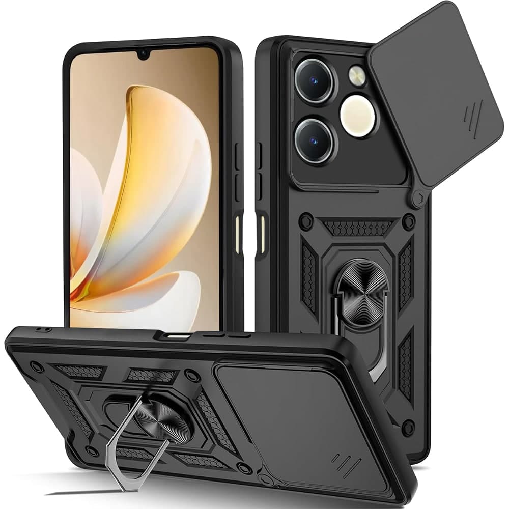 Techsuit CamShield Series - θήκη για Realme Note 70T - Μαύρο