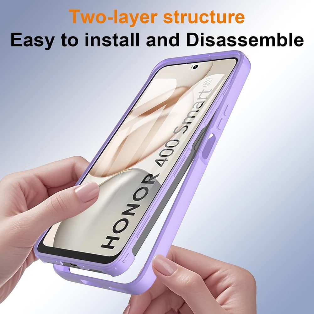 Techsuit ColorVerse 360 - θήκη για Honor 400 Smart / 4G X7d - Πολύχρωμο 2