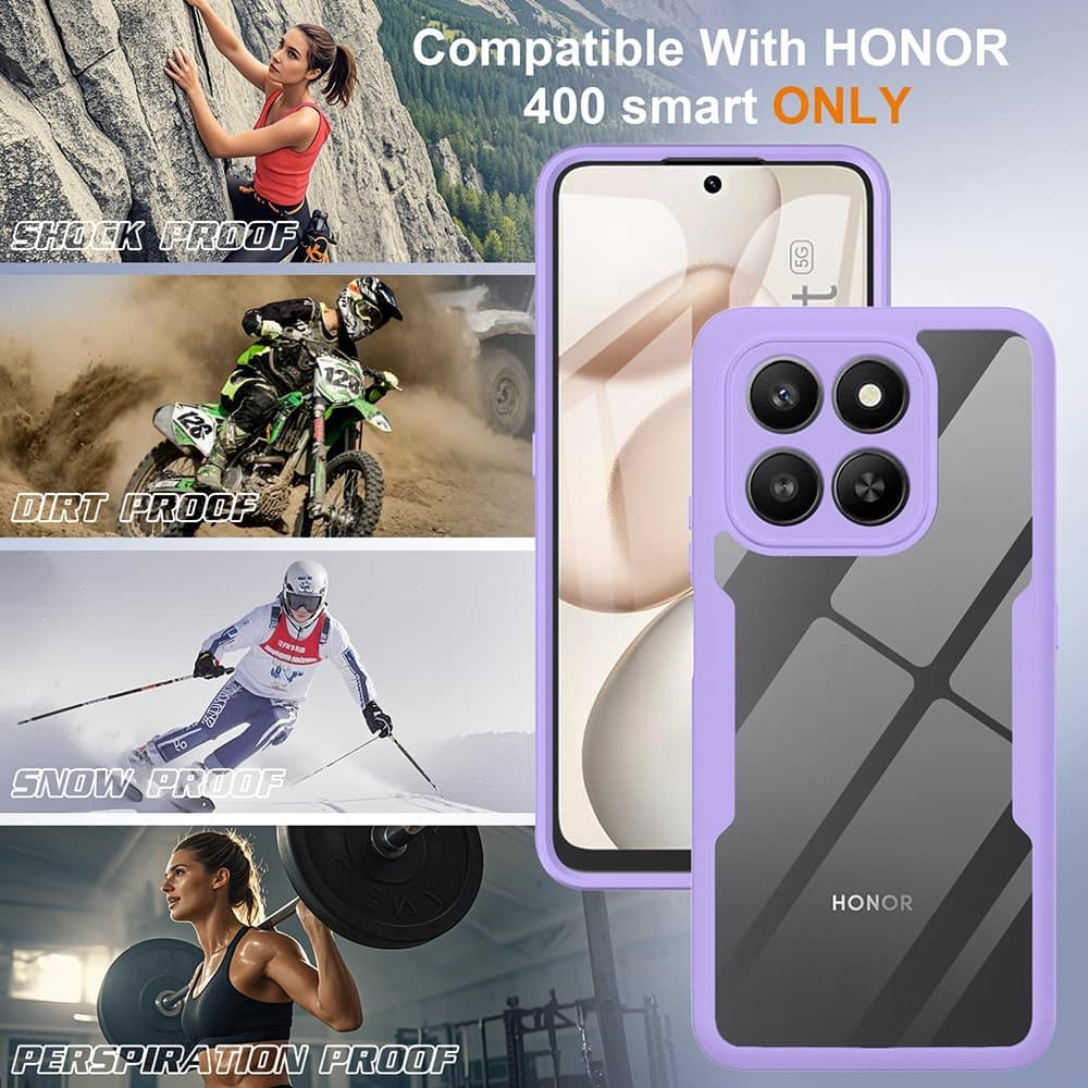 Techsuit ColorVerse 360 - θήκη για Honor 400 Smart / 4G X7d - Πολύχρωμο 3