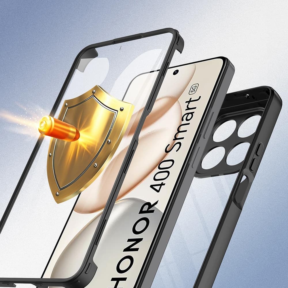 Techsuit ColorVerse 360 Series - θήκη για Honor 400 Smart - Μαύρο 2