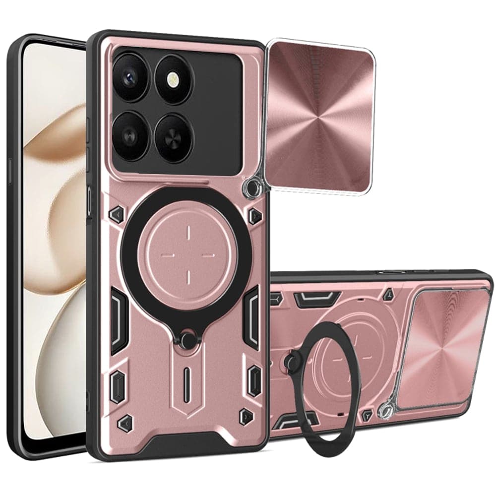 Techsuit CamGuard Pro - θήκη για Honor 400 Smart / 4G X7d - Ροζ