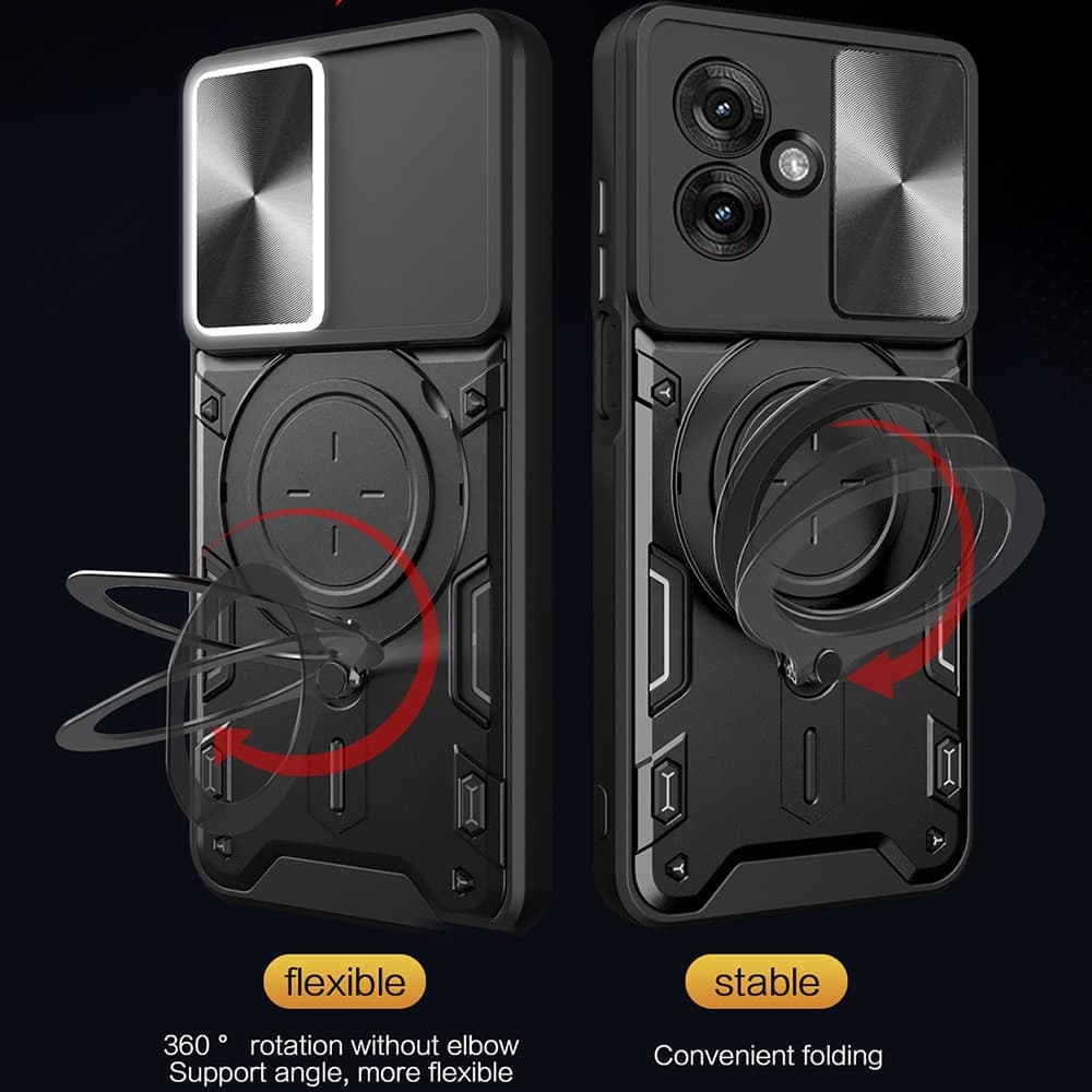 Techsuit CamGuard Pro - θήκη για Motorola Moto G06 - Μαύρο 4