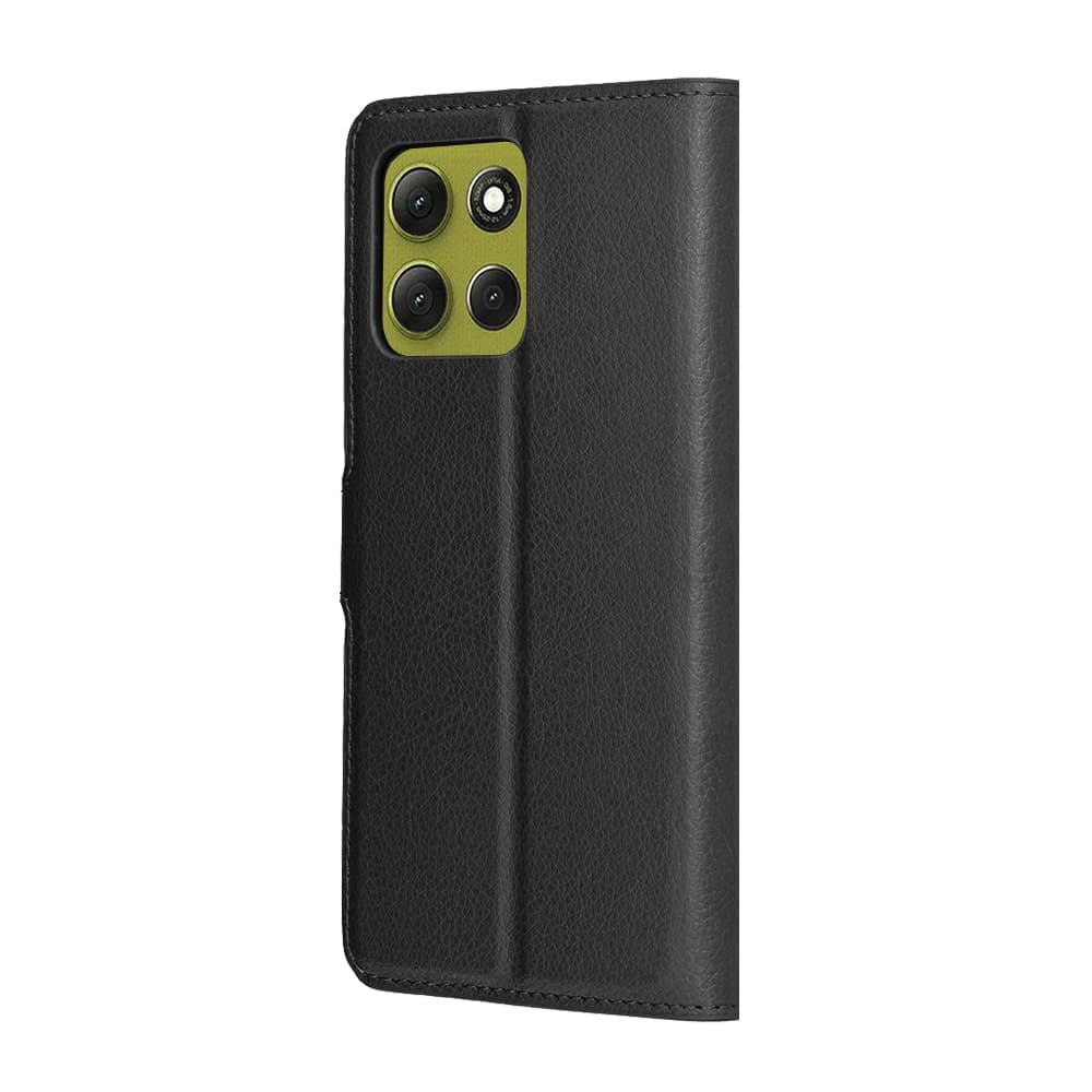 Techsuit Leather Folio - θήκη για Motorola Moto G86 - Μαύρο 5