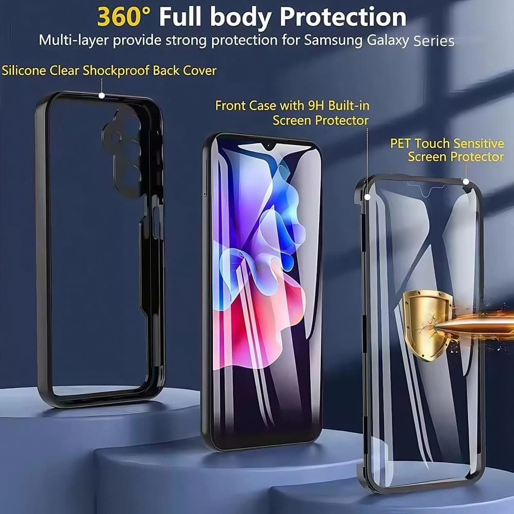 Techsuit ColorVerse 360 Series - θήκη για Xiaomi 15T Pro - Μαύρο 2