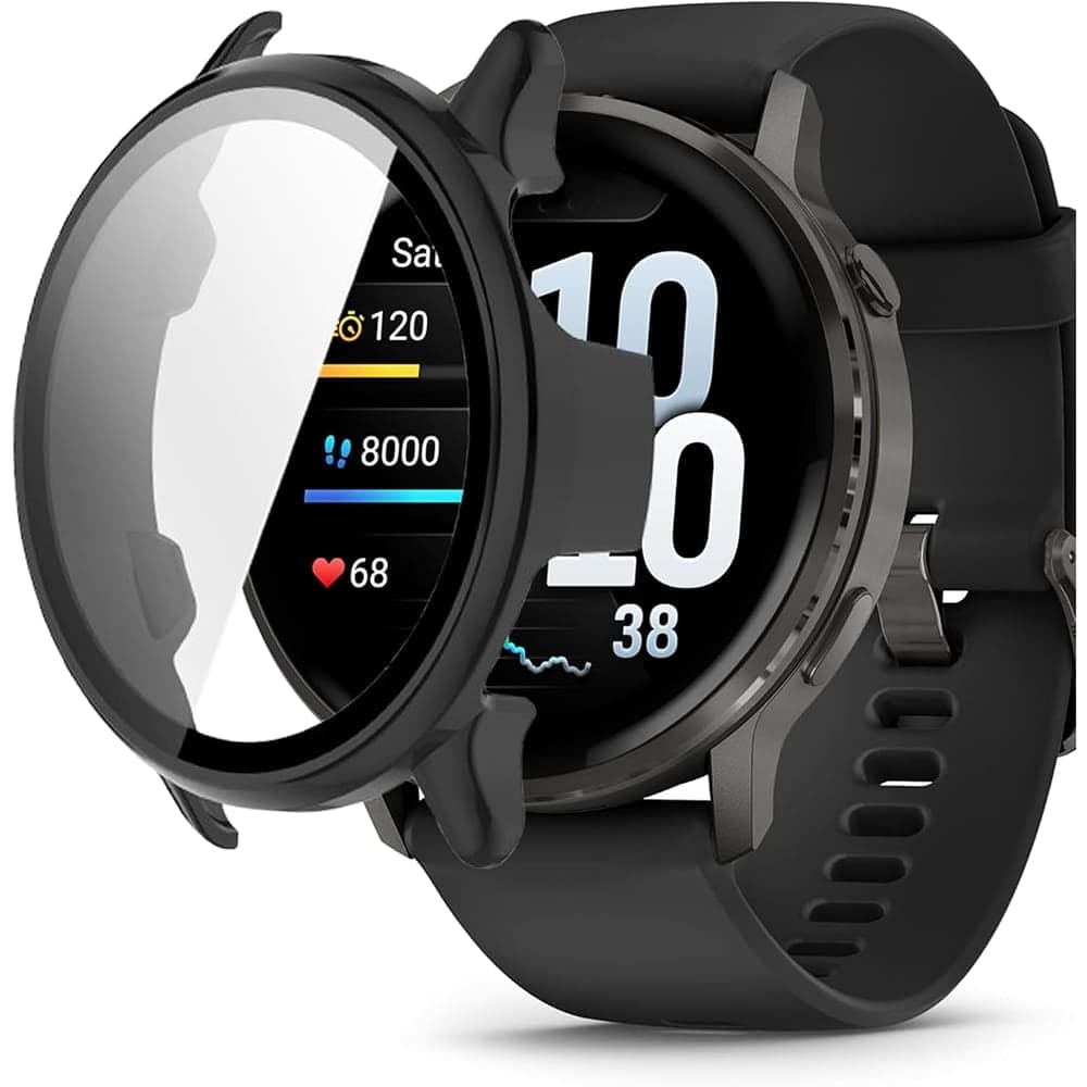 Techsuit - Defense360 Pro + Προστατευτικό Οθόνης - Garmin Venu 4 41mm - Μαύρο 2