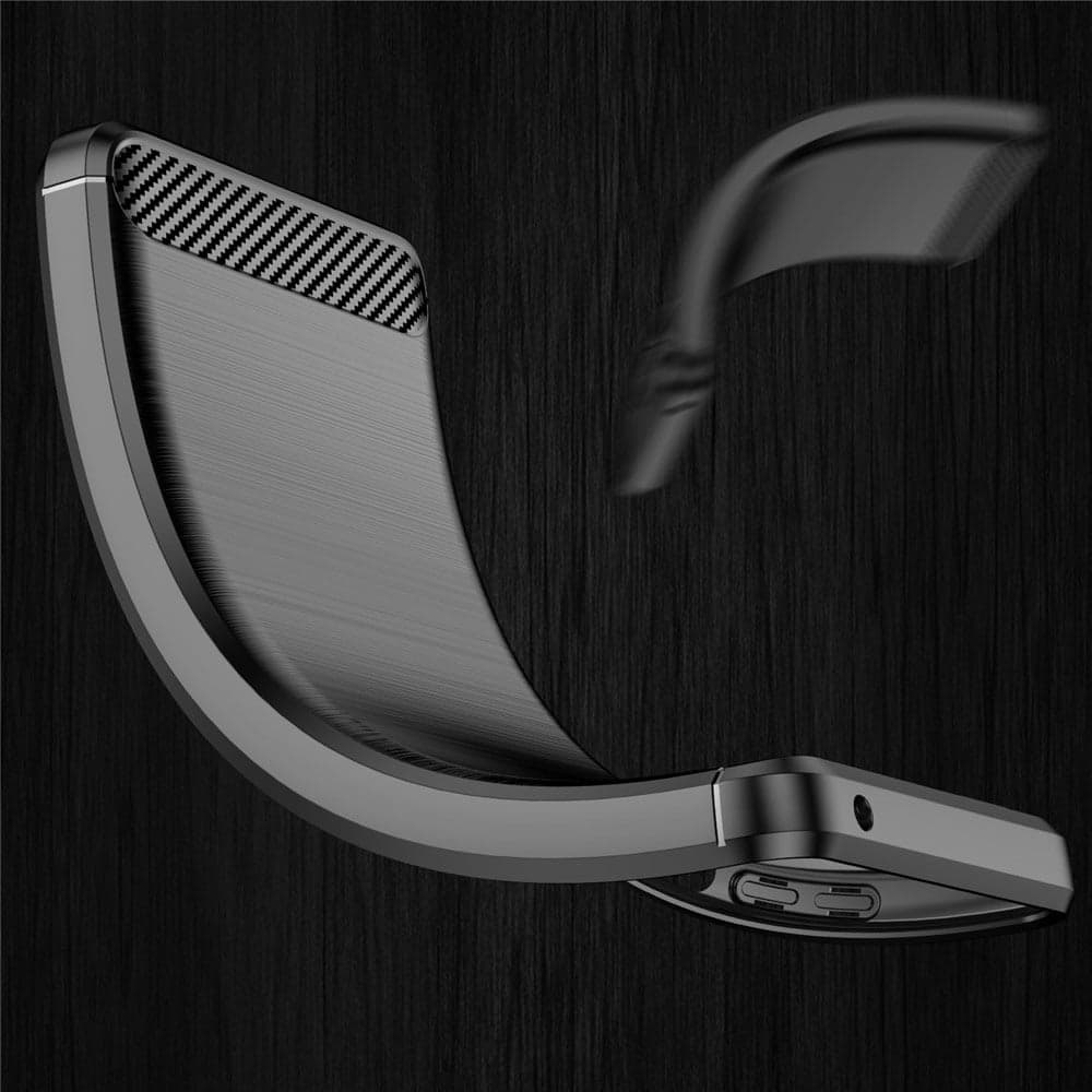 Techsuit Carbon Silicone - θήκη για Oneplus 15 - Μαύρο 4