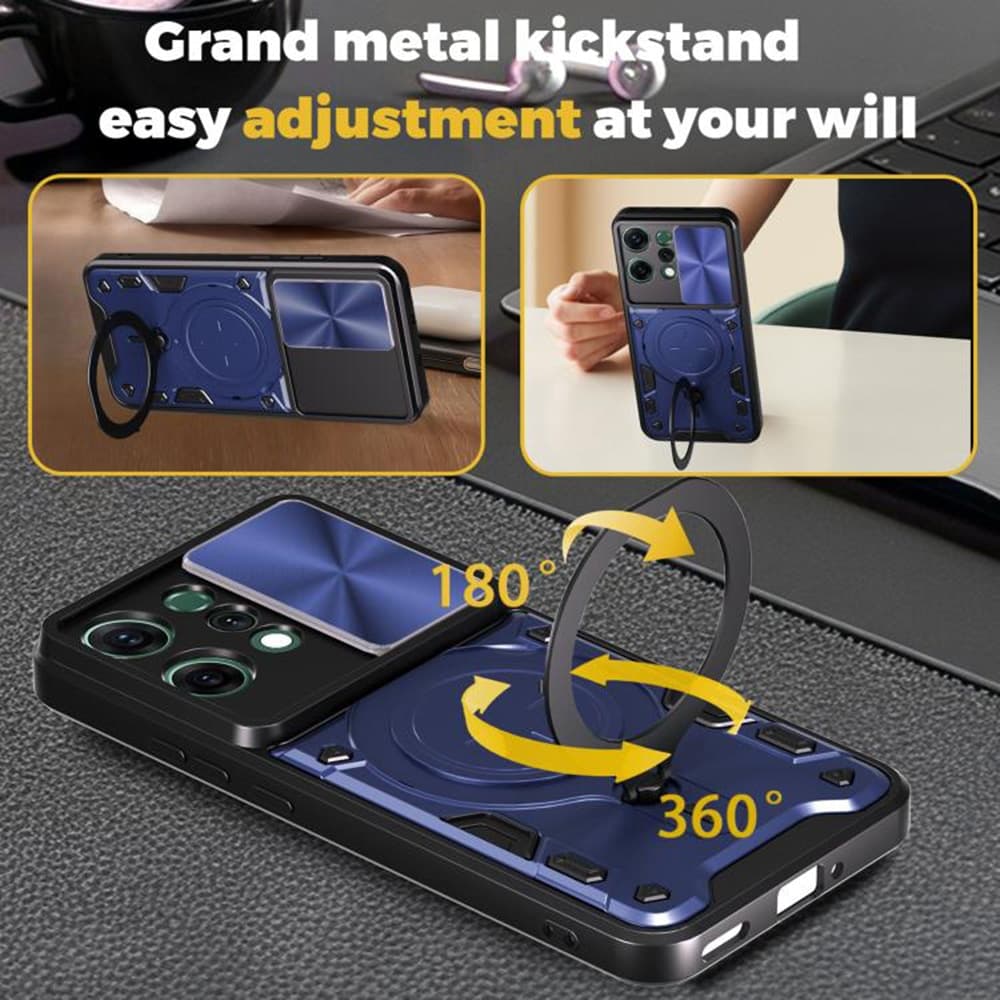 Techsuit CamGuard Pro - θήκη για Oppo Reno14 Pro - Μαύρο 5