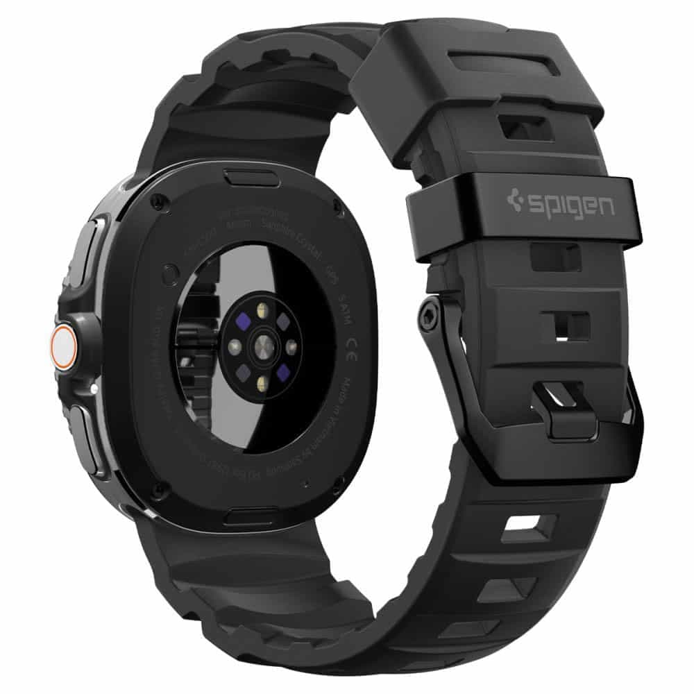 Spigen Watchband (WBS2) - θήκη για Samsung Galaxy Watch8 40mm / 44mm Classic - Μαύρο 2