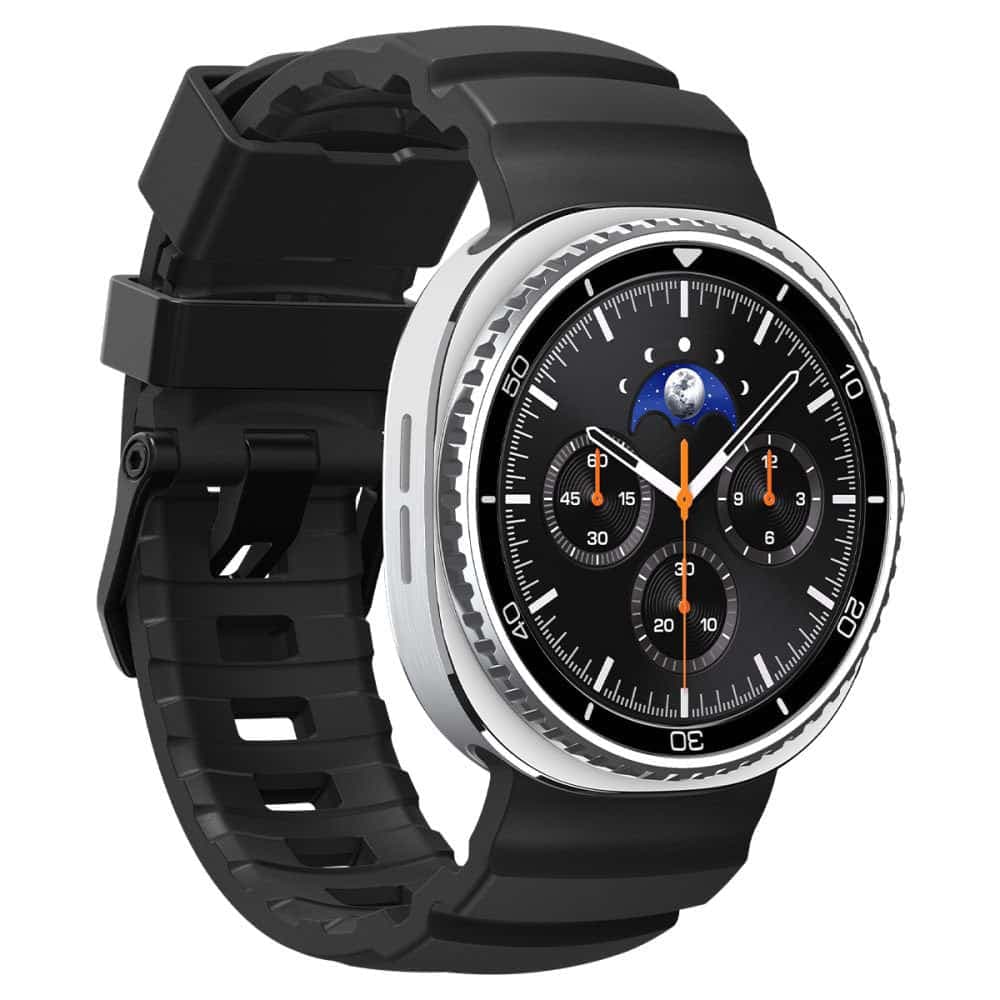 Spigen Watchband (WBS2) - θήκη για Samsung Galaxy Watch8 40mm / 44mm Classic - Μαύρο 5