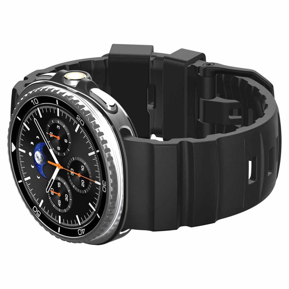 Spigen Watchband (WBS2) - θήκη για Samsung Galaxy Watch8 40mm / 44mm Classic - Μαύρο 7
