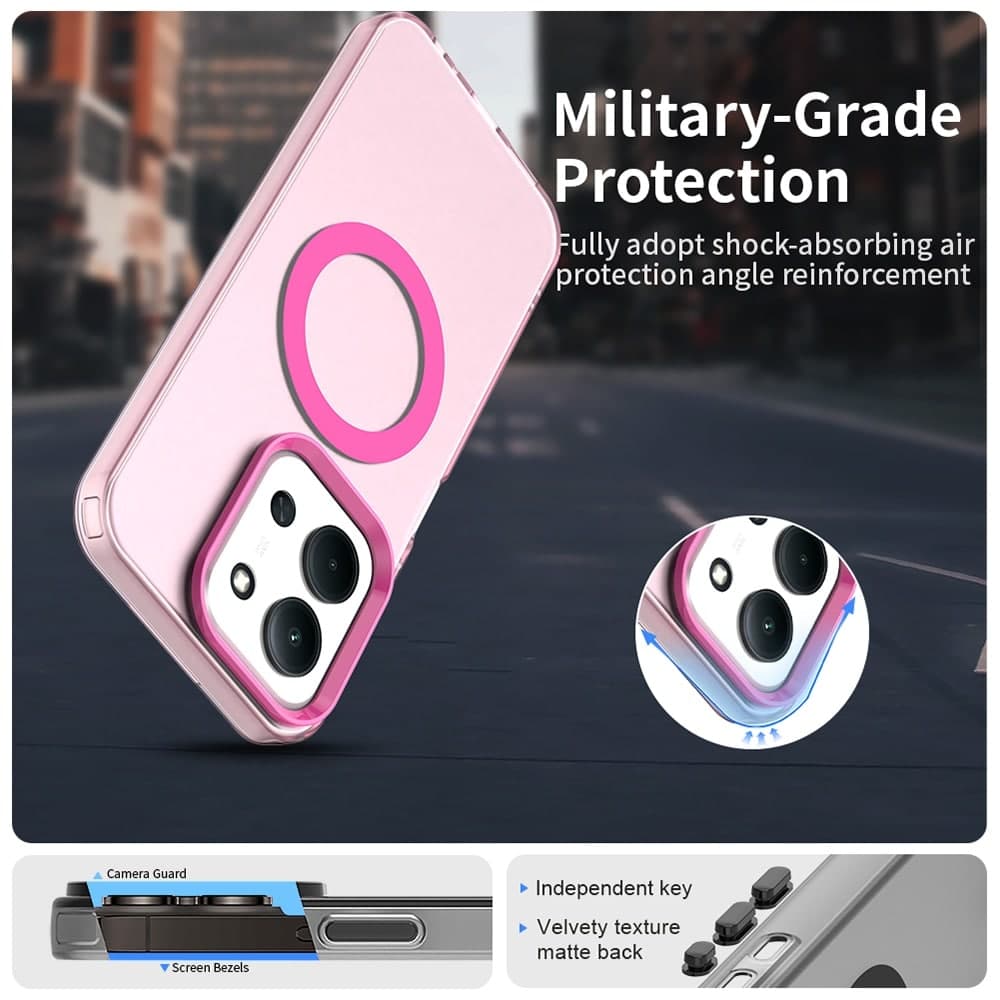 Techsuit CandyCase - θήκη για Xiaomi Redmi 15C / 4G 5G Poco C85 - Ροζ 2