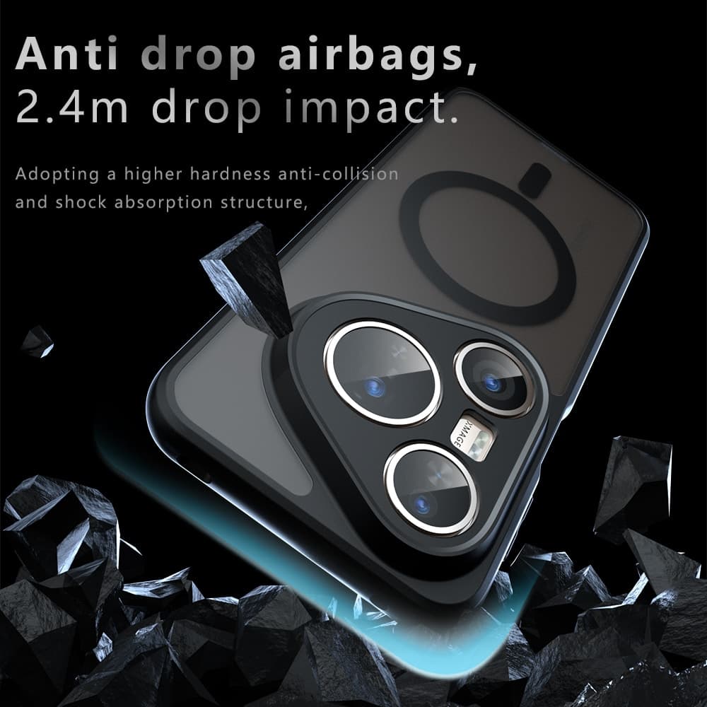 Techsuit PureFrost MagSafe - θήκη για Huawei Pura 80 Ultra - Μαύρο 3