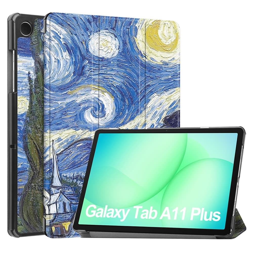 Techsuit - Foldpro - Samsung Galaxy Tab A11 Plus / A9 Plus - Starry Night