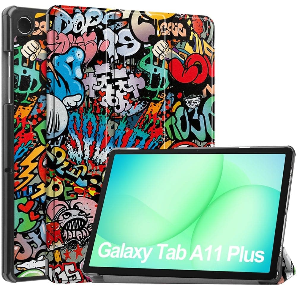 Techsuit FoldPro - θήκη για Samsung Galaxy Tab A11 / A9 - Πολύχρωμο