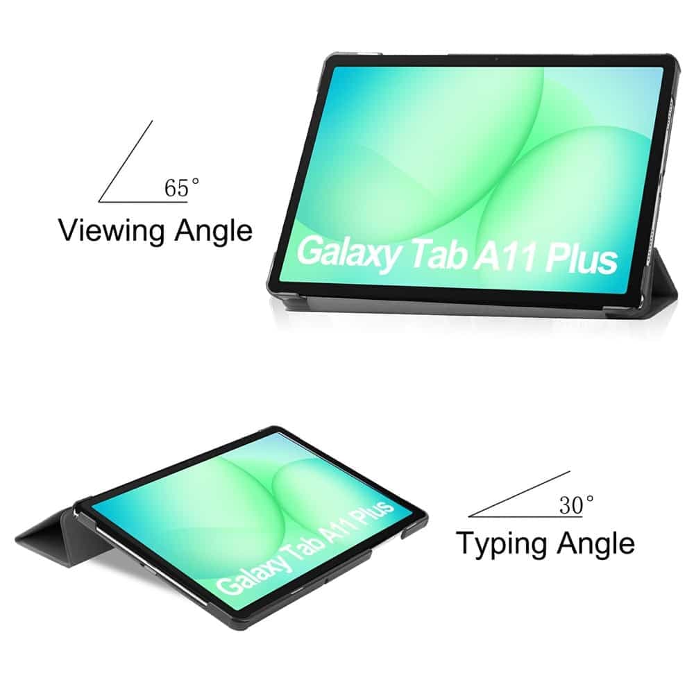 Techsuit - Foldpro - Samsung Galaxy Tab A11 Plus / A9 Plus - Black 4
