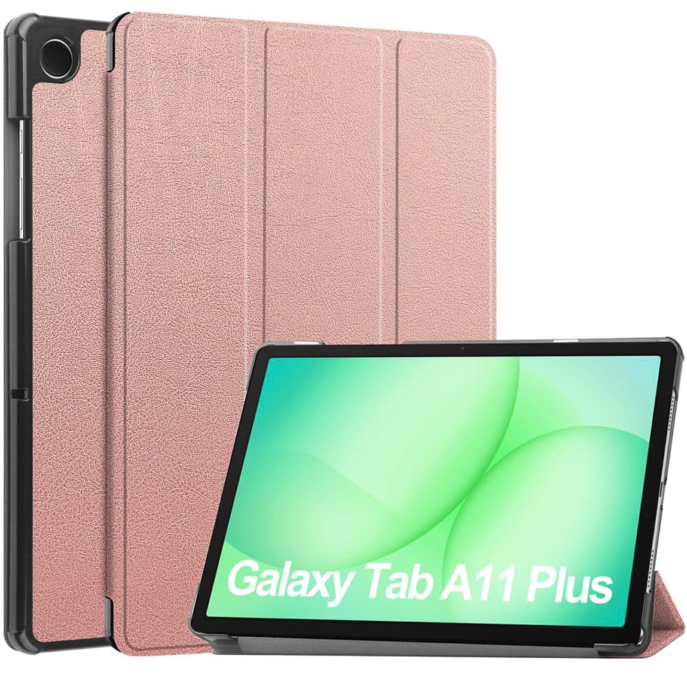 Techsuit - Foldpro - Samsung Galaxy Tab A11 Plus / A9 Plus - Rose Gold