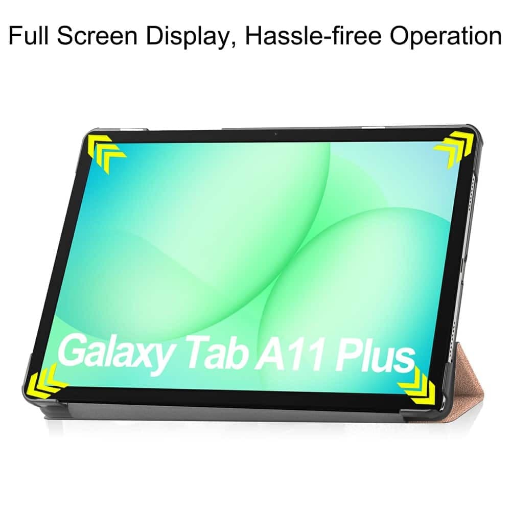 Techsuit - Foldpro - Samsung Galaxy Tab A11 Plus / A9 Plus - Rose Gold 5